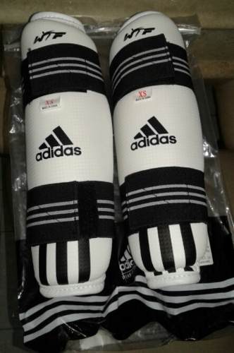 Espinillera Canillera Tae Kwon Do Original adidas Talla S