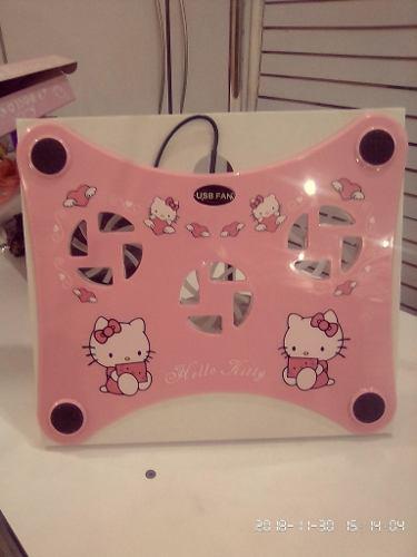 Fan Cooler Ventilador Lapto Hello Kitty