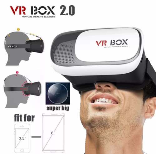 Gafas De Realidad Virtual Vr Box 2.0 + Control