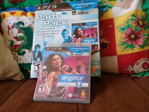 Party Pack. Kareoke, Para Ps3 Canciones Con Micrófono.