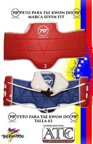Peto Para Taekwondo Talla 2 - Sevenfit 100% Original