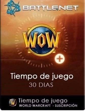 World Of Warcraft (wow) Tiempo De Juego Y Juegos De Blizzard