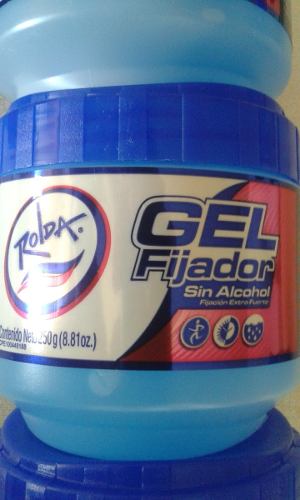 Gelatina Fijador Para Cabello Rolda 250 Original Sin Alcohol
