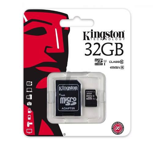 Memoria Micro Sd 32gb Clase 10 - Kingston