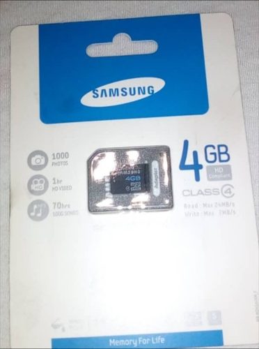 Memoria Micro Sd 4gb Samsung