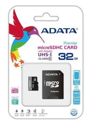 Memoria Micro Sd Adata 32gb Clase 10