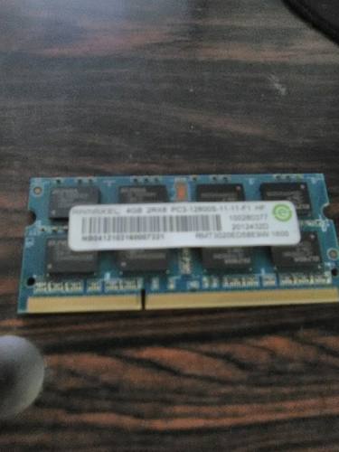 Memoria Ram Ramaxel Ddr3 4gb mhz s De Laptop