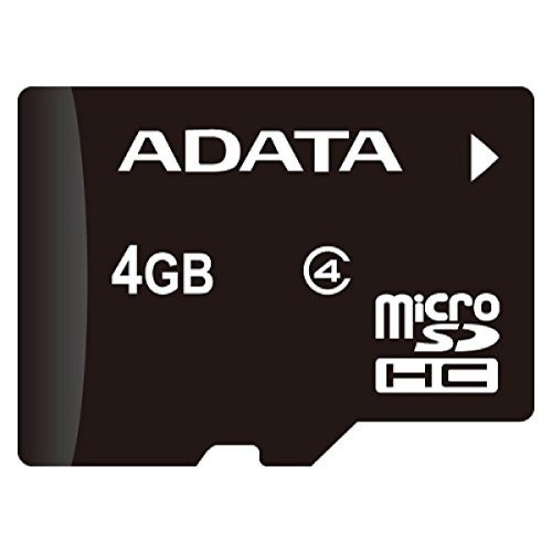 Micro Sd 4gb Adata Memoria De Alta Velocidad + Adaptador