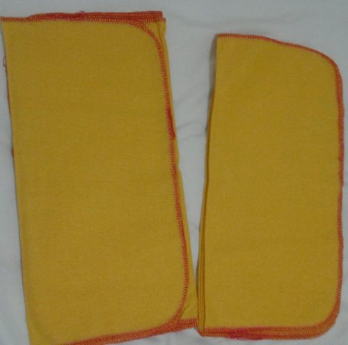 Pañitos Amarillos De Lanilla