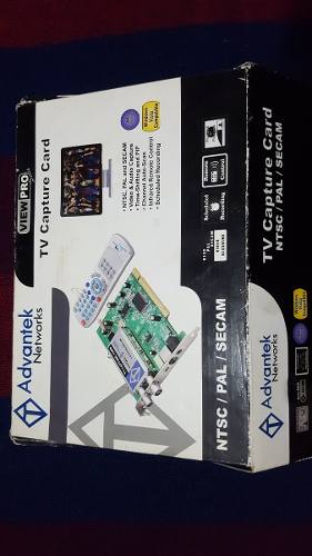 Tarjeta Capturadora Video Pci Advantek Tv Tuner Radio Fm