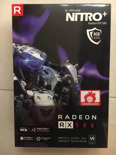 Tarjeta De Video Gpu Sapphire Radeon Nitro Rx580