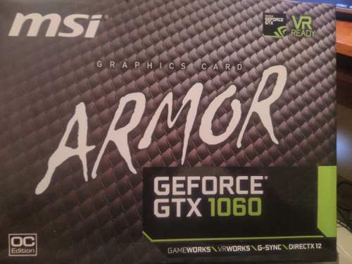 Tarjeta De Video Msi Armor Geforce Gtx gb