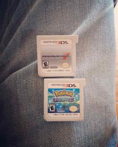 A La Venta Juegos De 3ds Mario Kart7 Y Pokemon Alpha Safiro