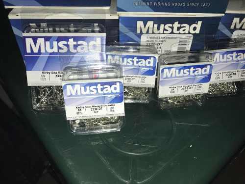 Anzuelos Mustad Numero 2, Precio /u, La Caja Trae 50 Unid