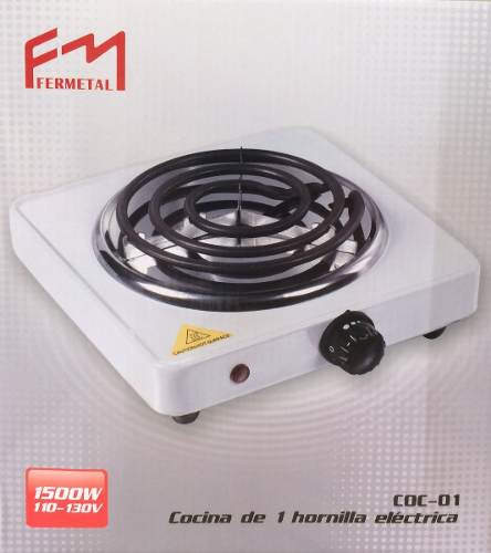 Cocina Eléctrica 1 Hornillas Marca Fermetal -