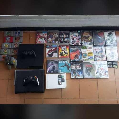 Consolas De Videojuegos Wii, Xbox 360 Y Playstation 3