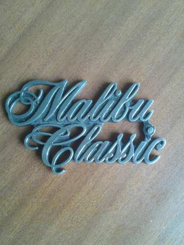 Insignia Logotipo Malibu Classic Chevrolet