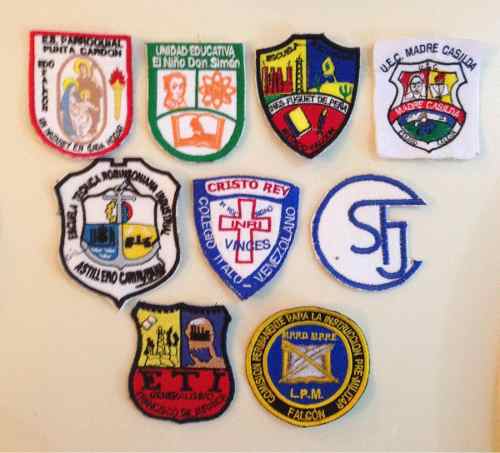 Insignias Escolares Bordadas