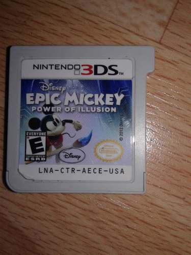 Juego Original De 3ds Epic Mickey Power Of Illusion