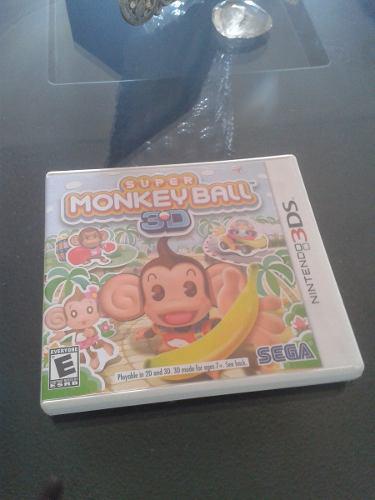 Juegos Monkey Ball, Dinosaurs Y Cars 3 Para 3ds