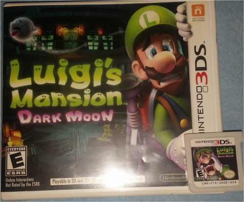 Luigi´s Mansion Dark Moon 3ds Original