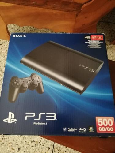 Play Station 3 Super Slim 500gb Usado