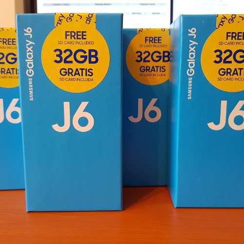 Samsung J6 32gb + Microsd 32gb (tienda Fisica)