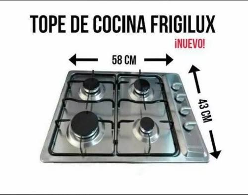 Tope De Cocina Marca Frigilux 4 Hornillas