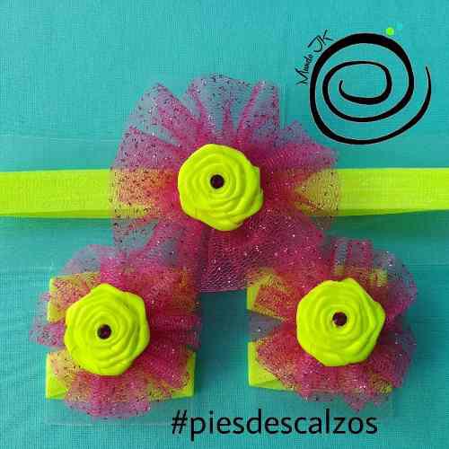 Kits Bandana Y Pies Descalzos Para Bebés Moda Infantil