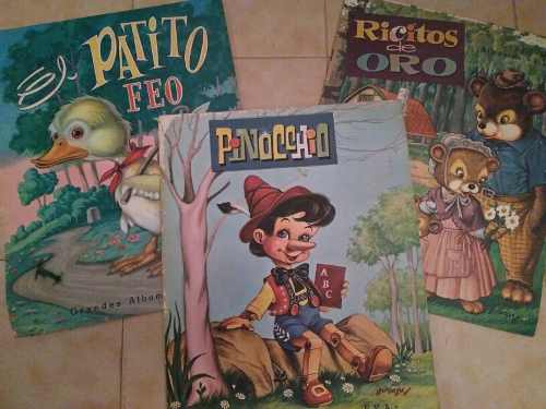Linda Colección Patito Feo.. Pinocho Y Ricitos De Oro...