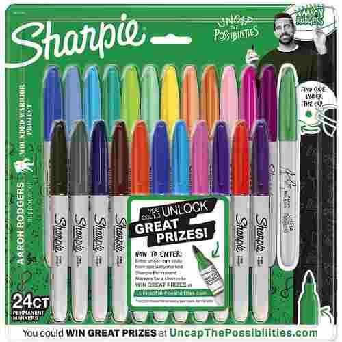 Marcadores Sharpie Blister 24 Colores Edc Especial Ar