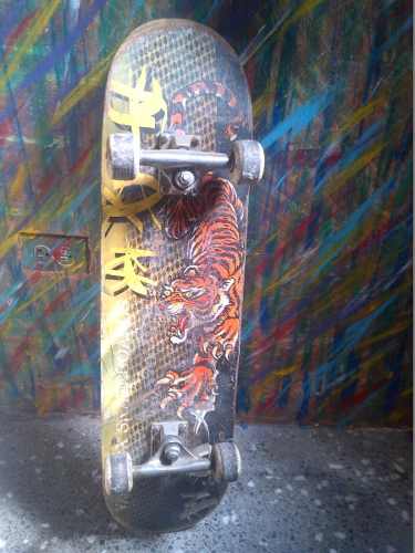 Patineta Skate Doble Cola