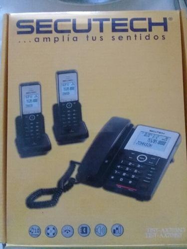 Vendo Teléfono Base Y Inalámbrico Secutech Modelo