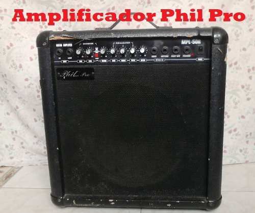 Amplificador Phil Modelo: Mpl-50r