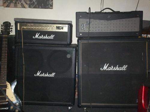 Amplificadores De Guitarra Fender Mustang V Y Marshall Mg100