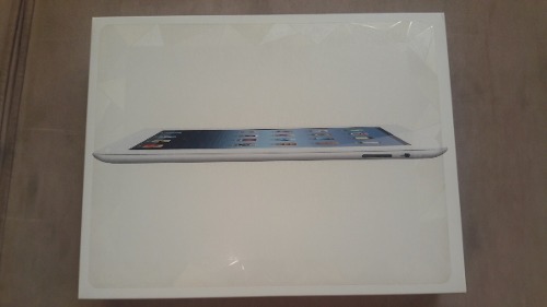 Caja Ipad 3 32gb White