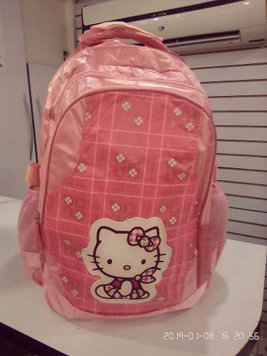 Morral Bolso Escolar Hello Kitty Sanrio