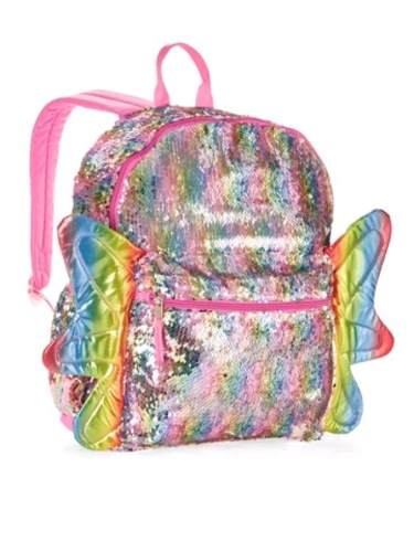 Morral De Lentejuelas Reversibles Mariposa