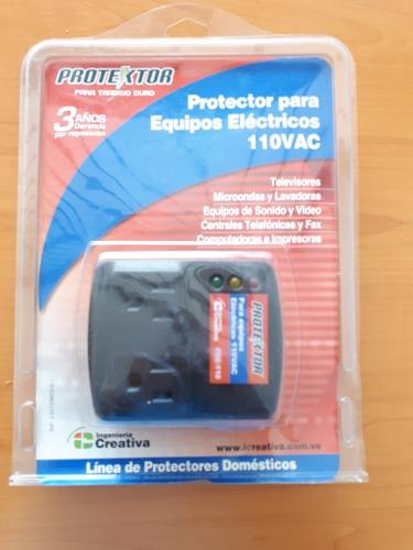 Protector De Voltaje 110 Volt Para Tv Lavadoras