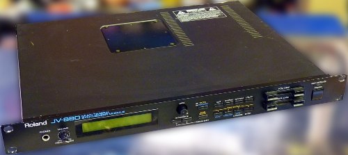 Roland Jv-880 Sintetizador Módulo Vintage