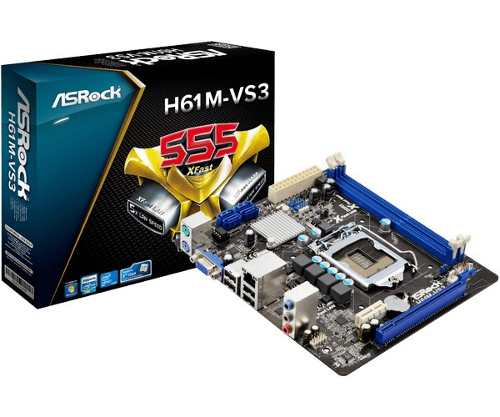 Tarjeta Madre Asrock H61core I3 I5 I6 Lga 