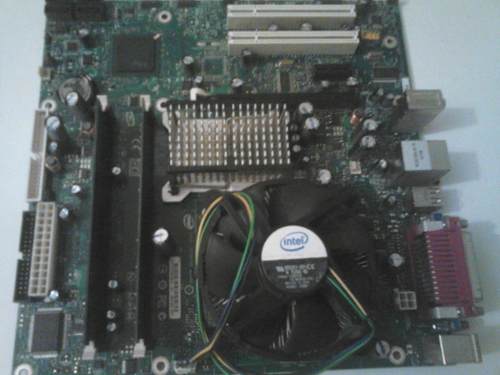 Tarjeta Madre Socket 775 Intel +procesador Dual+ 1 Ram Ddr2