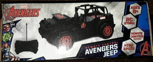 Avengers Jeep Control Remoto