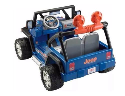 Jeep A Bateria Hot Wheels Fisher Price Para Niño