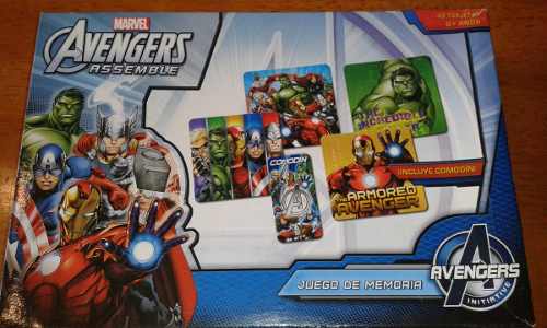 Juego De Memoria Marvel Avengers Assemble