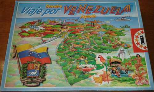 Juego De Mesa Viajando Por Venezuela