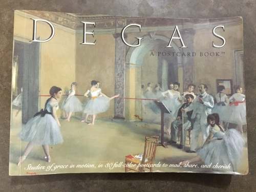 Libro De Arte Edgar Degas De Postales
