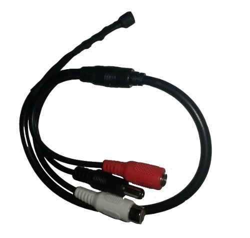 Microfono Espia Profesional Para Camaras De Seguridad 12v