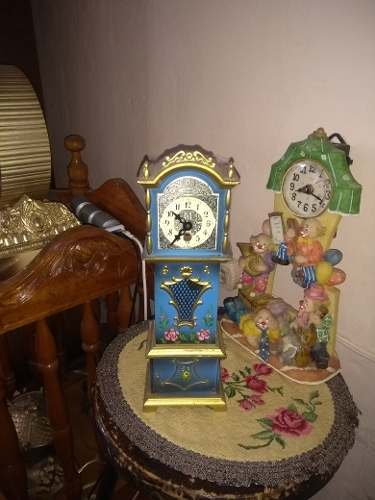 Mini Reloj Grandfather Aleman Marca Engsler Antifuo