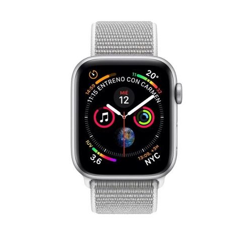 Reloj Apple I Watch4 44mm Plateado Sport Loop Edicion Espec